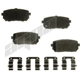 Purchase Top-Quality Rear Disc Pads by AGNA BRAKES - PXD1296 pa1