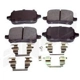 Purchase Top-Quality Rear Disc Pads by AGNA BRAKES - PXD1297 pa2