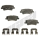 Purchase Top-Quality Plaquettes de freins arrière par AGNA BRAKES - PXD1445 pa1