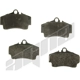 Purchase Top-Quality Rear Disc Pads by AGNA BRAKES - PXD738 pa1