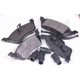 Purchase Top-Quality Rear Disc Pads by AGNA BRAKES - PXD858 pa2