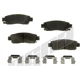 Purchase Top-Quality Rear Disc Pads by AGNA BRAKES - PXD883 pa1