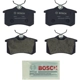 Purchase Top-Quality BOSCH - BP340 - Rear Disc Pads pa1