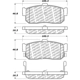 Purchase Top-Quality Plaquettes de freins arrière par CENTRIC PARTS - 500.05400 pa3