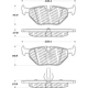 Purchase Top-Quality Rear Disc Pads by CENTRIC PARTS - 500.06920 pa2