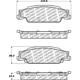 Purchase Top-Quality Rear Disc Pads by CENTRIC PARTS - 500.09220 pa2