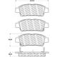 Purchase Top-Quality Plaquettes de freins arrière by CENTRIC PARTS - 500.09950 pa10