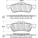 Purchase Top-Quality Rear Disc Pads by CENTRIC PARTS - 500.10600 pa2