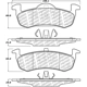 Purchase Top-Quality Rear Disc Pads by CENTRIC PARTS - 500.12790 pa9