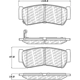 Purchase Top-Quality Rear Disc Pads by CENTRIC PARTS - 500.12970 pa6