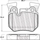 Purchase Top-Quality Rear Disc Pads by CENTRIC PARTS - 500.13720 pa4