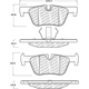 Purchase Top-Quality Plaquettes de freins arrière by CENTRIC PARTS - 500.16130 pa7