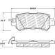 Purchase Top-Quality Rear Disc Pads by CENTRIC PARTS - 500.16240 pa6