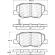 Purchase Top-Quality Rear Disc Pads by CENTRIC PARTS - 500.16791 pa2