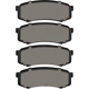 Purchase Top-Quality Rear Disc Pads by DYNAMIC FRICTION COMPANY - 1400-0606-00 pa4