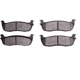 Purchase Top-Quality DYNAMIC FRICTION COMPANY - 1400-0711-00 - Rear Disc Pads pa2