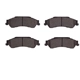 Purchase Top-Quality DYNAMIC FRICTION COMPANY - 1400-0729-00 - Rear Disc Pads pa1