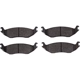 Purchase Top-Quality DYNAMIC FRICTION COMPANY - 1400-0898-00 - Rear Disc Pads pa2