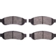 Purchase Top-Quality Rear Disc Pads by DYNAMIC FRICTION COMPANY - 1400-1067-00 pa1