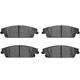Purchase Top-Quality DYNAMIC FRICTION COMPANY - 1400-1194-10 - Rear Disc Pads pa1