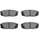 Purchase Top-Quality DYNAMIC FRICTION COMPANY - 1400-1304-00 - Rear Disc Pads pa1