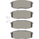 Purchase Top-Quality DYNAMIC FRICTION COMPANY - 1400-1304-00 - Rear Disc Pads pa4