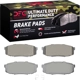 Purchase Top-Quality DYNAMIC FRICTION COMPANY - 1400-1304-00 - Rear Disc Pads pa5