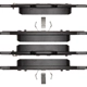 Purchase Top-Quality DYNAMIC FRICTION COMPANY - 1400-1498-00 - Rear Disc Pads pa2