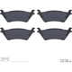 Purchase Top-Quality DYNAMIC FRICTION COMPANY - 1400-1602-00 - Rear Disc Pads pa1