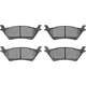 Purchase Top-Quality DYNAMIC FRICTION COMPANY - 1400-1602-00 - Rear Disc Pads pa2