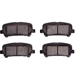 Purchase Top-Quality DYNAMIC FRICTION COMPANY - 1400-1806-00 - Rear Disc Pads pa1