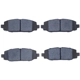 Purchase Top-Quality DYNAMIC FRICTION COMPANY - 1400-2186-00 - Disc Brake Pads pa1