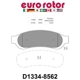 Purchase Top-Quality Rear Disc Pads by EUROROTOR - XD1334H pa3
