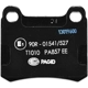 Purchase Top-Quality Rear Disc Pads by HELLA PAGID - 355007351 pa14