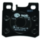 Purchase Top-Quality Rear Disc Pads by HELLA PAGID - 355007361 pa10