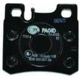 Purchase Top-Quality Rear Disc Pads by HELLA PAGID - 355007361 pa3
