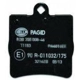 Purchase Top-Quality Rear Disc Pads by HELLA PAGID - 355008461 pa2