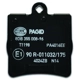 Purchase Top-Quality Rear Disc Pads by HELLA PAGID - 355008961 pa7