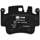Purchase Top-Quality Rear Disc Pads by HELLA PAGID - 355009281 pa21
