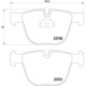 Purchase Top-Quality HELLA PAGID - 355010751 - Rear Disc Pads pa15