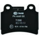 Purchase Top-Quality Rear Disc Pads by HELLA PAGID - 355011861 pa9