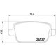 Purchase Top-Quality Rear Disc Pads by HELLA PAGID - 355013301 pa9