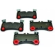 Purchase Top-Quality Rear Disc Pads by HELLA PAGID - 355014631 pa7