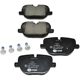 Purchase Top-Quality HELLA PAGID - 355015451 - Rear Disc Pads pa14