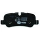 Purchase Top-Quality Rear Disc Pads by HELLA PAGID - 355016181 pa1