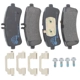 Purchase Top-Quality HELLA PAGID - 355025241 - Rear Disc Pads pa1