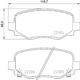 Purchase Top-Quality HELLA PAGID - 355025481 - Disc Brake Pad Set pa4