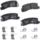 Purchase Top-Quality HELLA PAGID - 355033641 - Rear Disc Pads pa1