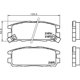 Purchase Top-Quality HELLA PAGID - 355034931 - Disc Brake Pad Set pa1