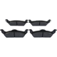 Purchase Top-Quality Rear Disc Pads by HELLA PAGID - 355044541 pa1
